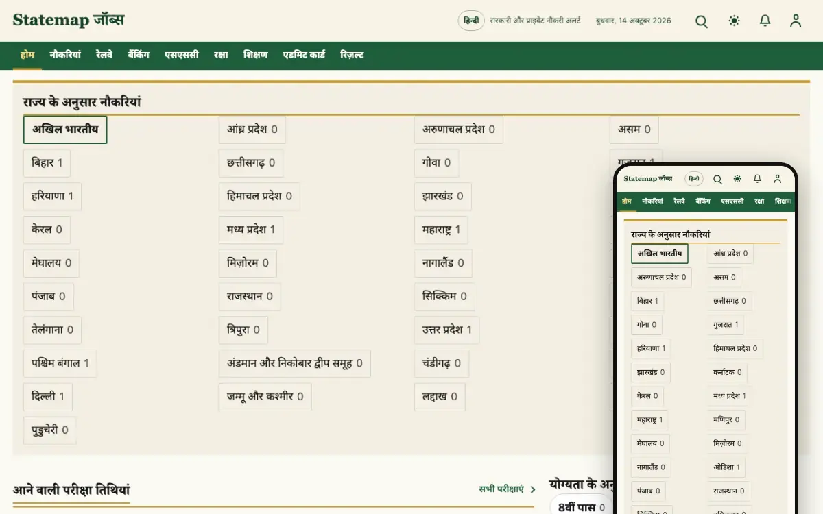 Statemap — Jobs ድረ ገጽ ንድፍ፣ የኮምፒውተር እይታ